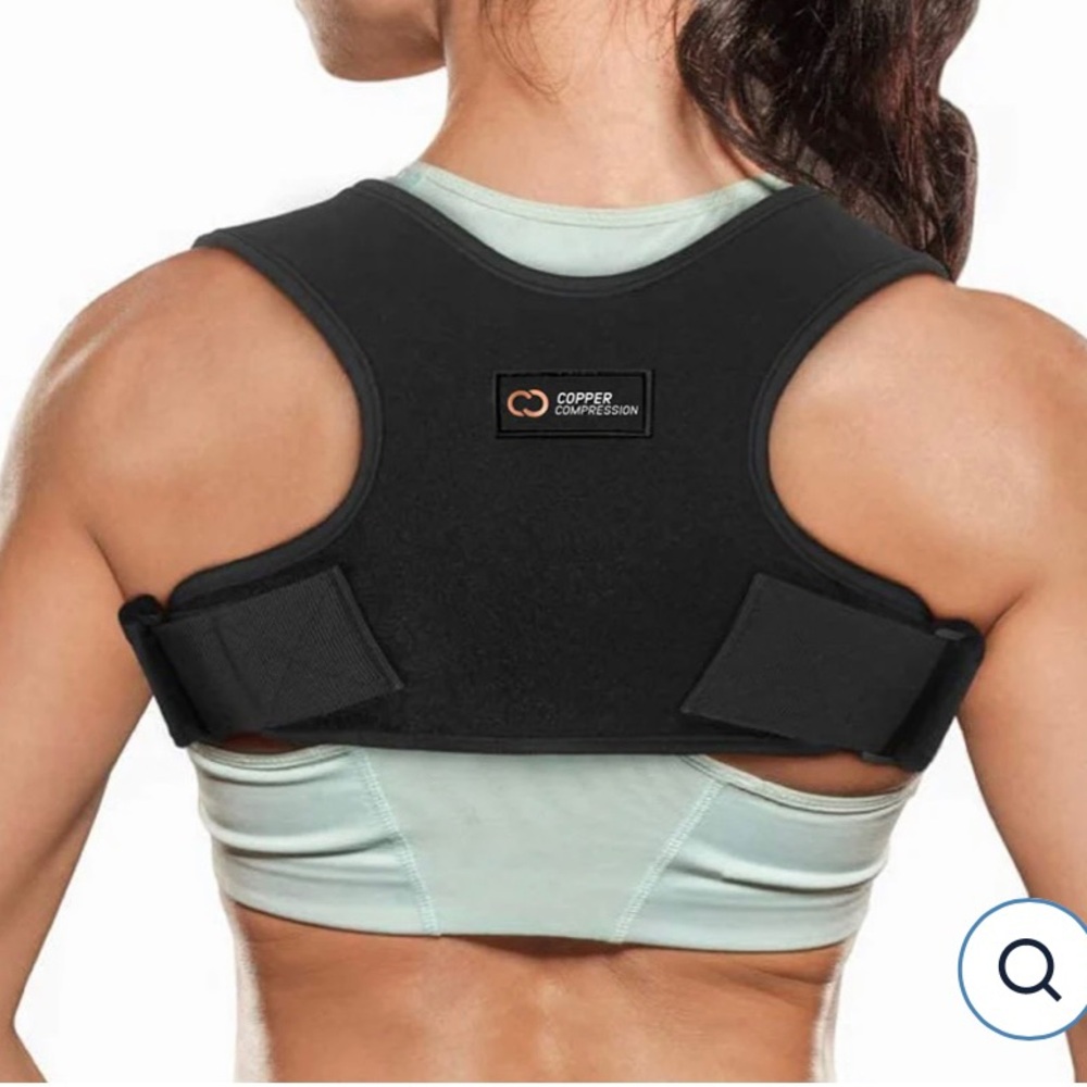 Copper posture corrector unisex